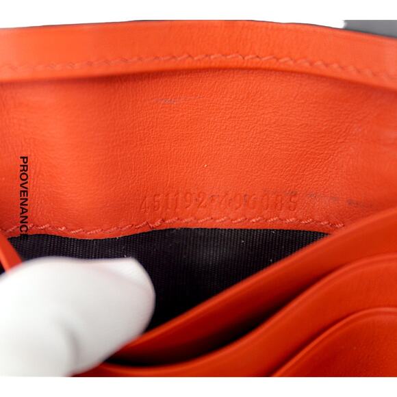 🔴 Gucci GG Supreme Bow Pocket Organizer Wallet - Hot Orange - Picture 7 of 7